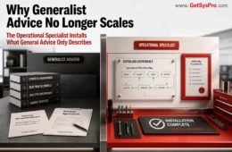 Why Generalist Advice No Longer Scales: The Case for Operational Specialists
